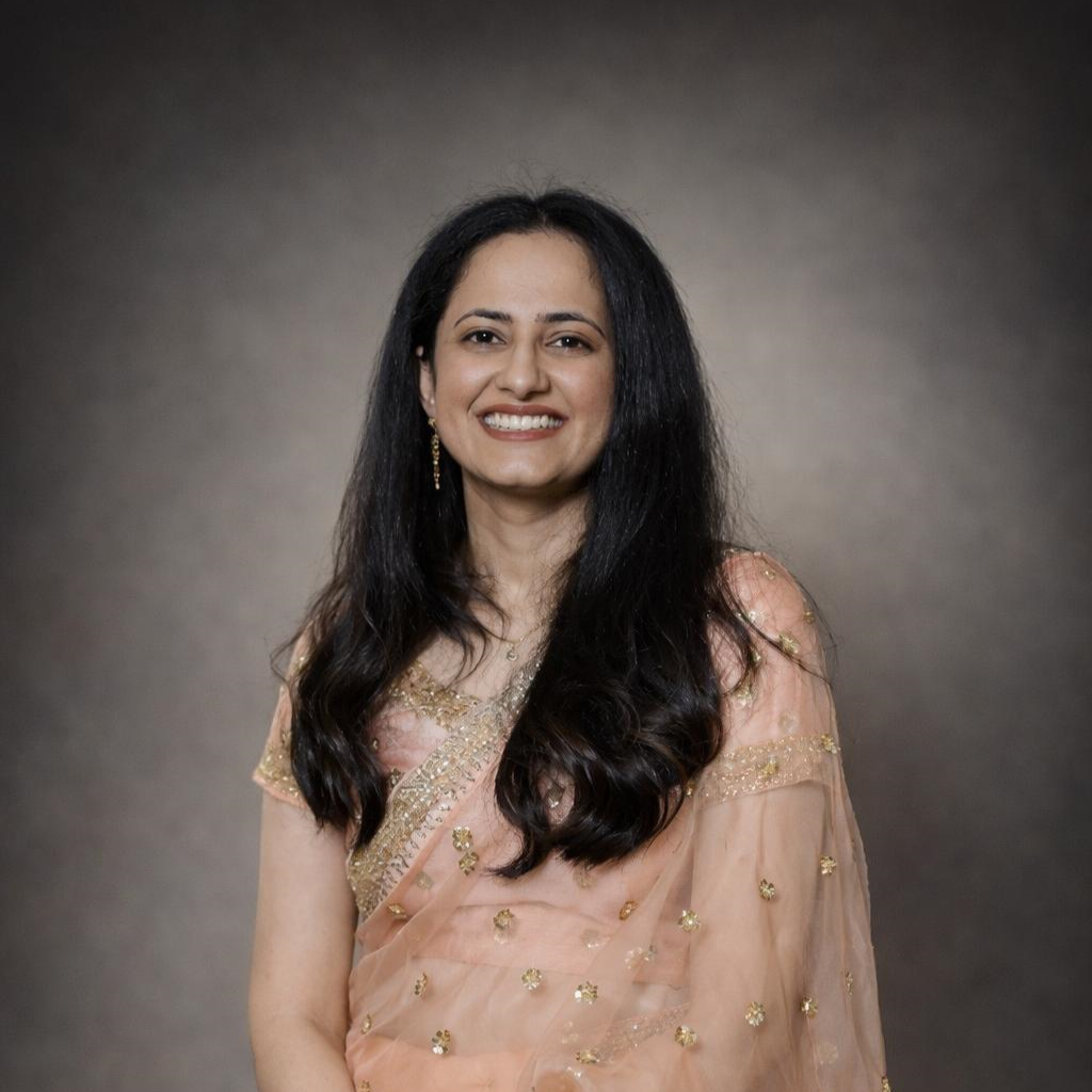 a person in a sari